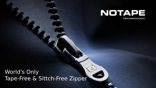 NOTAPE™ Reinvents the Zipper_proc