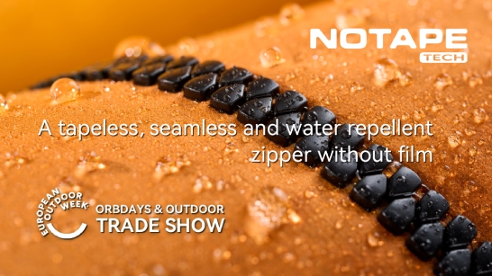 NOTAPE™ Tech Zipper to Land at EOW