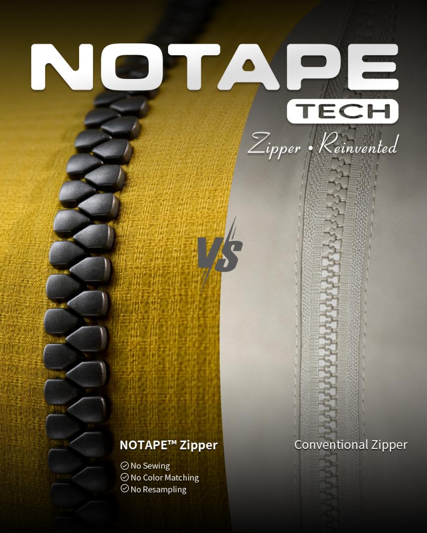 How a Tapeless Zipper Structure Changes Everything