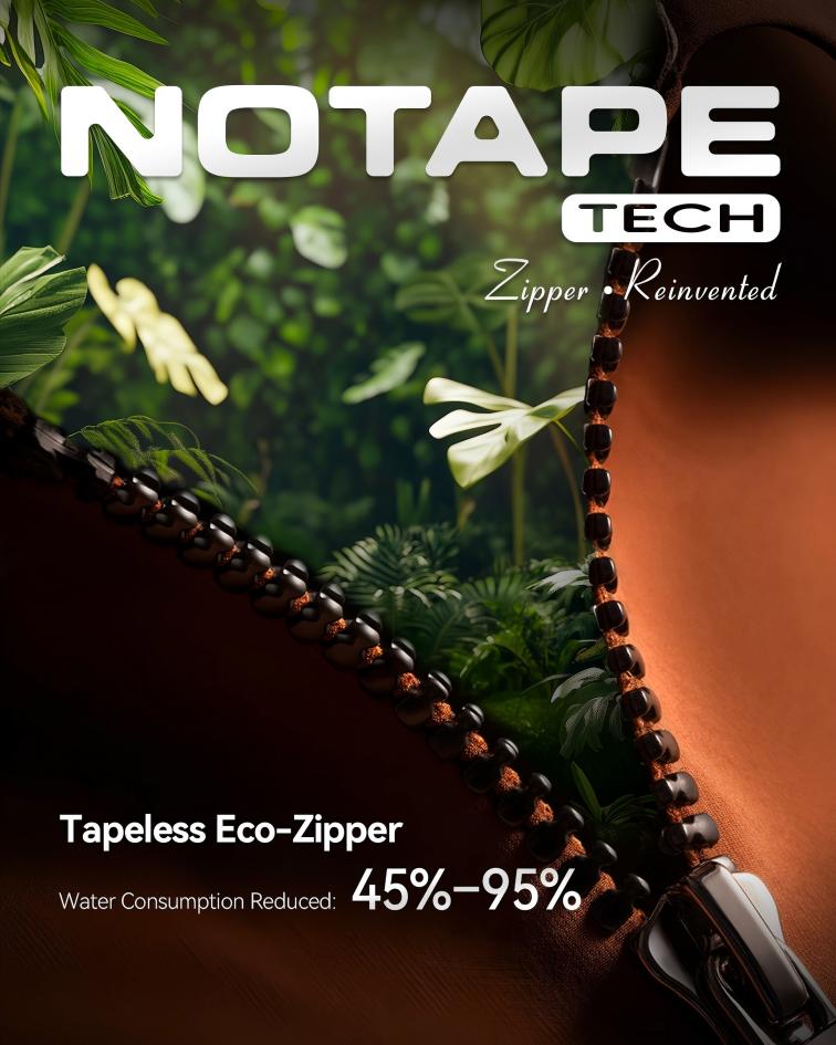 Lower Carbon Data for NOTAPE™ Eco Zippers
