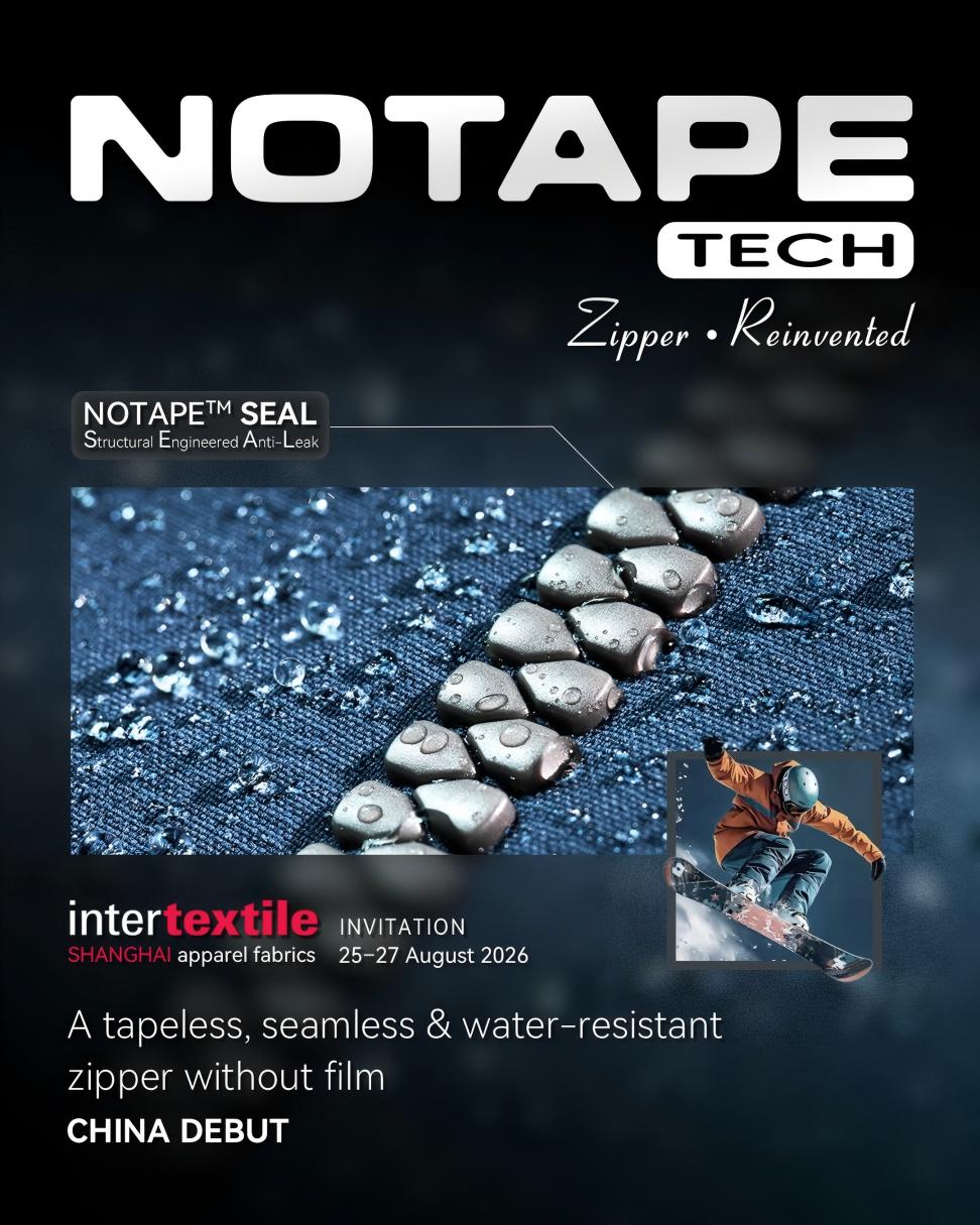 No Coating Water-resistant Zipper
