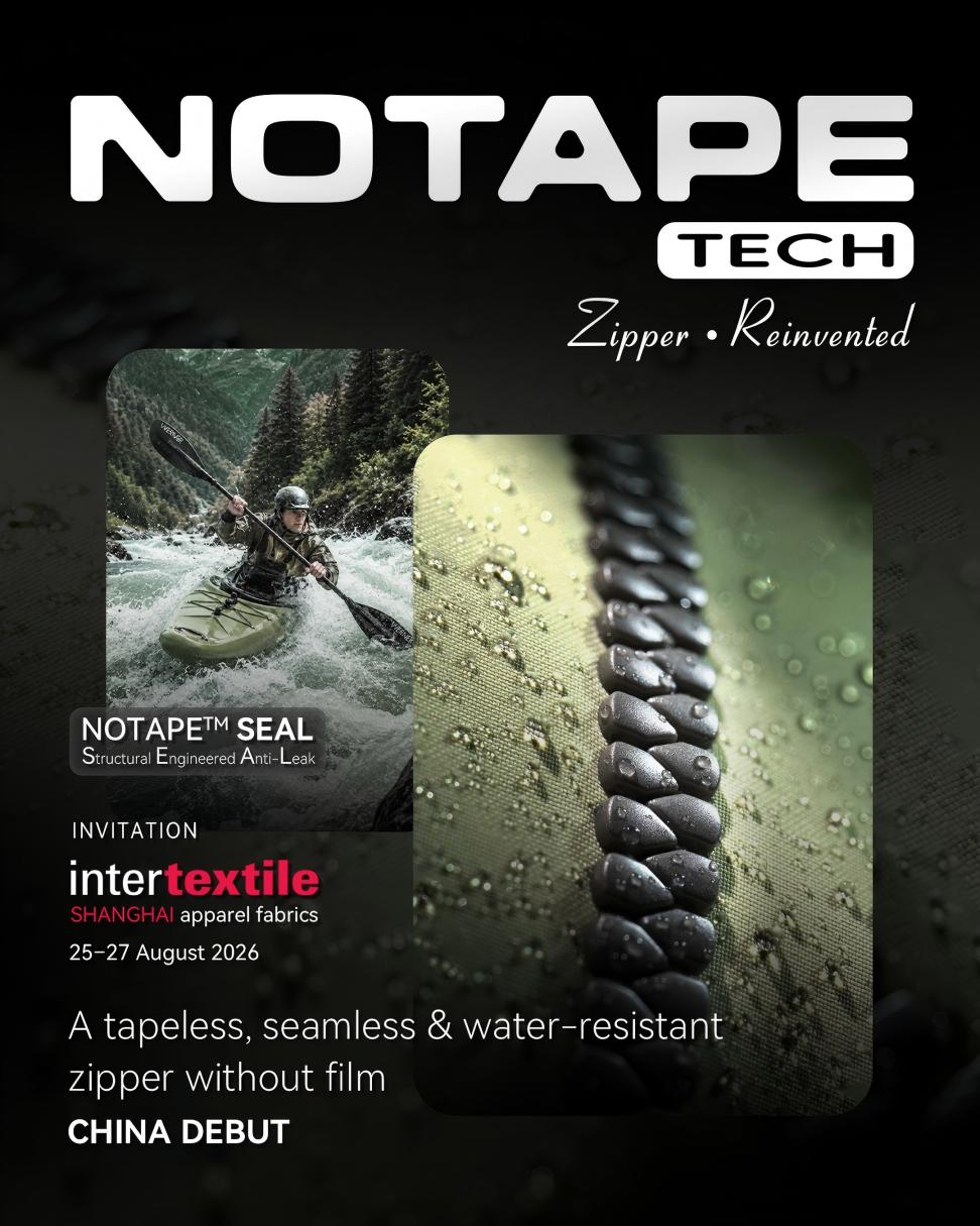 No Tape Water-resistant Zippers